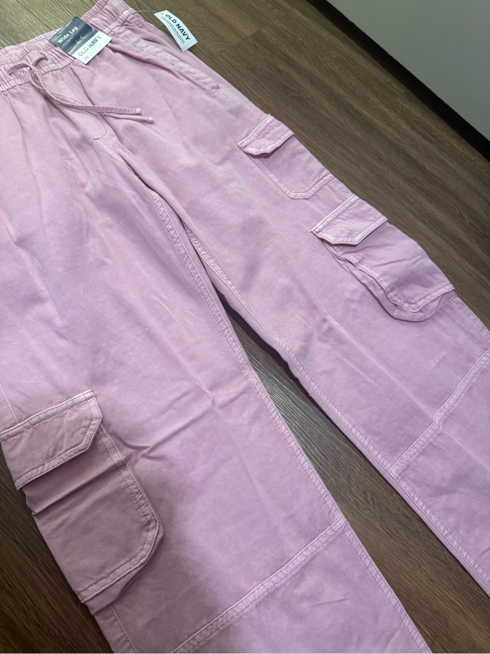Old Navy Pink Cargo Pants - Picture 2 of 5